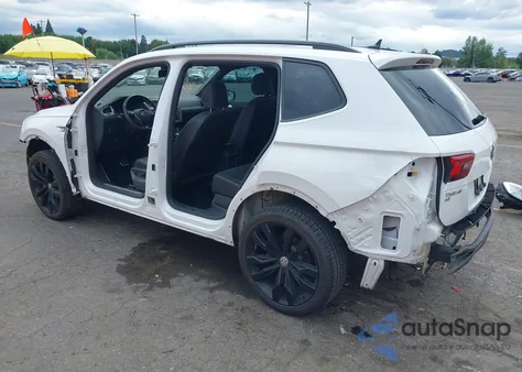 2021 Volkswagen Tiguan 2.0T Se/2.0T Se R-Line Black/2.0T Sel из США, поврежденный, VIN 3VV2B7AX8MM065822